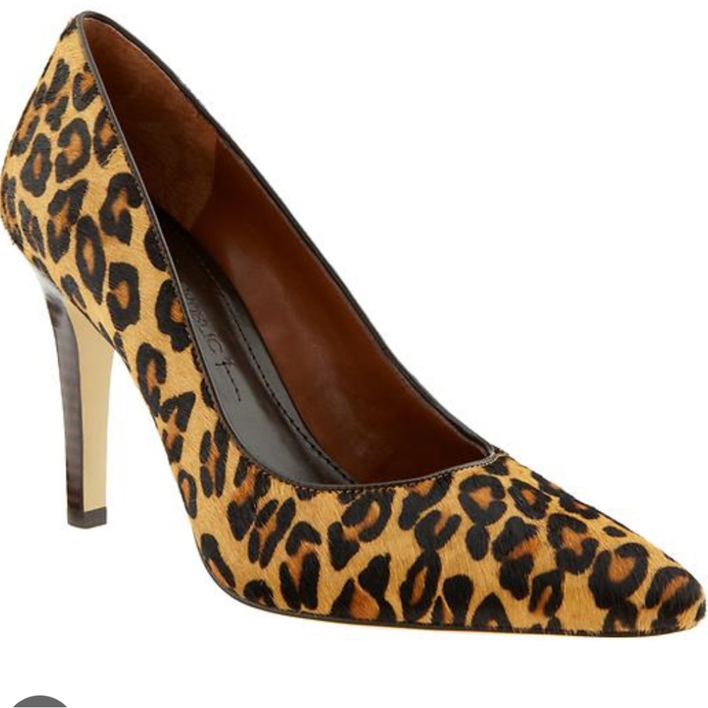 Banana Republic Leopard Print Garah pump
